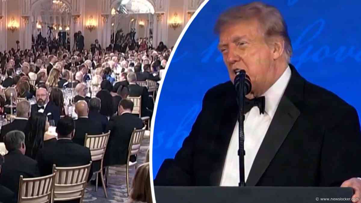 Trump doet opmerkelijke uitspraak over Iraanse leider tijdens Correspondents' Dinner