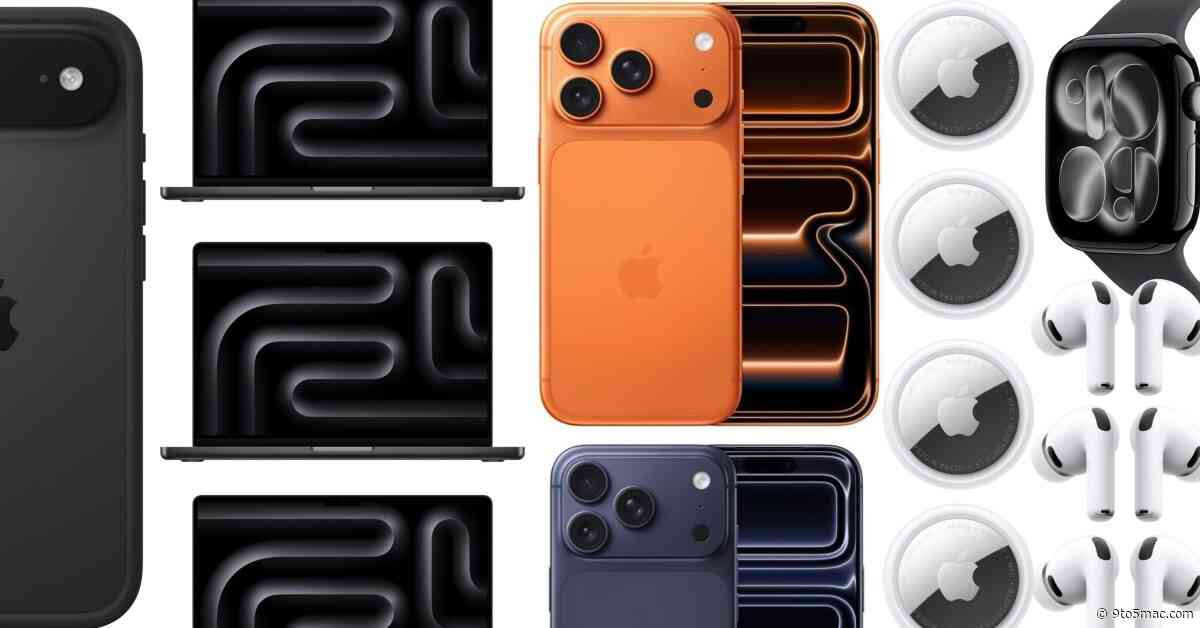 Apple weekend deals: MacBook Pro $500 off, AirPods Pro 3, AirTag 2, iPhone Air, Series 11, more