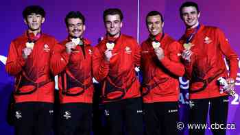 Dolci and Émard lead Canada to Commonwealth Games gold in men's gymnastics team event