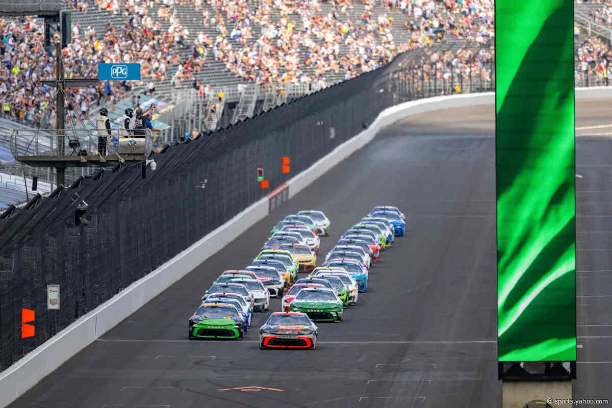 What is NASCAR Brickyard 400 start time today at IMS in Indianapolis?