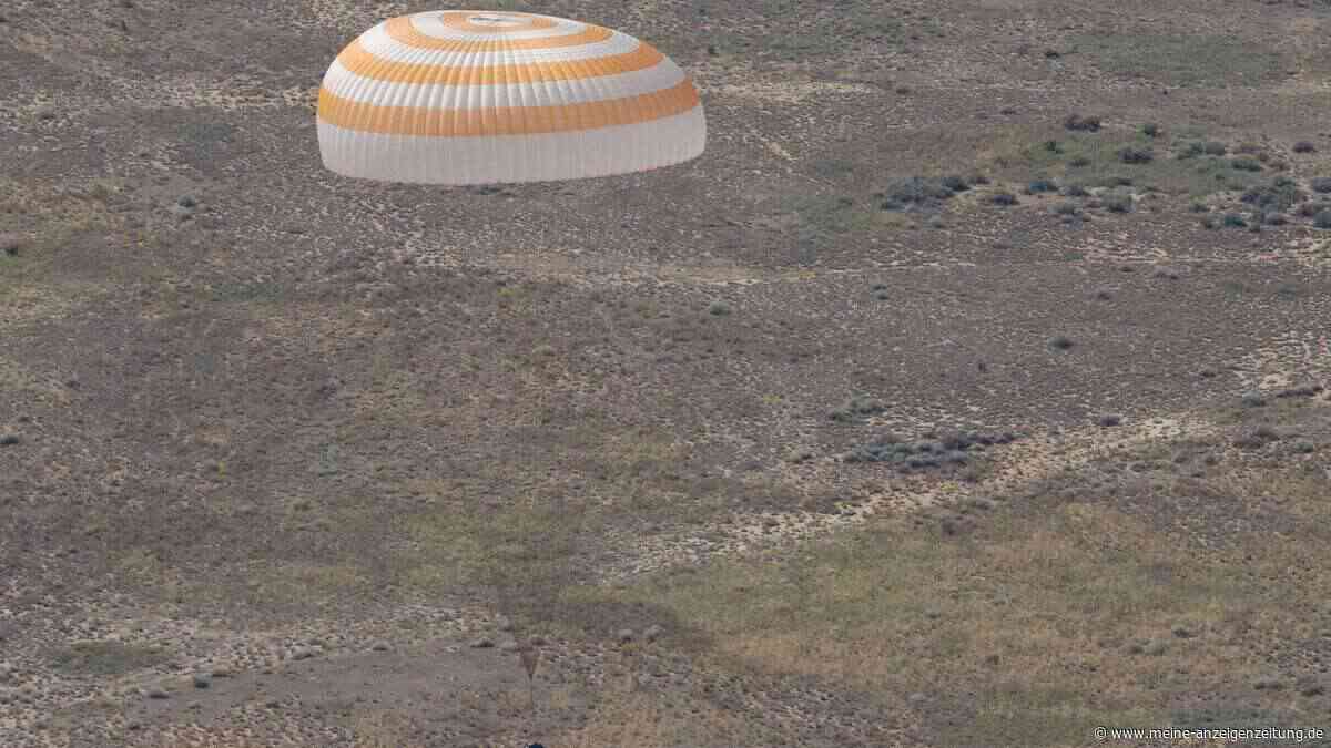 Drei Raumfahrer von der ISS zurückgekehrt