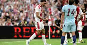 Ajax swingt in slotfase van eerste helft oefenduel met Burnley na openingsgoal