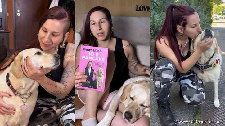 “Sono diventata cieca a 20 anni a causa dell’artrite reumatoide. Ero spaventata e soffrivo di attacchi di panico, poi è arrivata Pancake e mi ha restituito il coraggio di essere libera”: la storia di Vanessa Casu