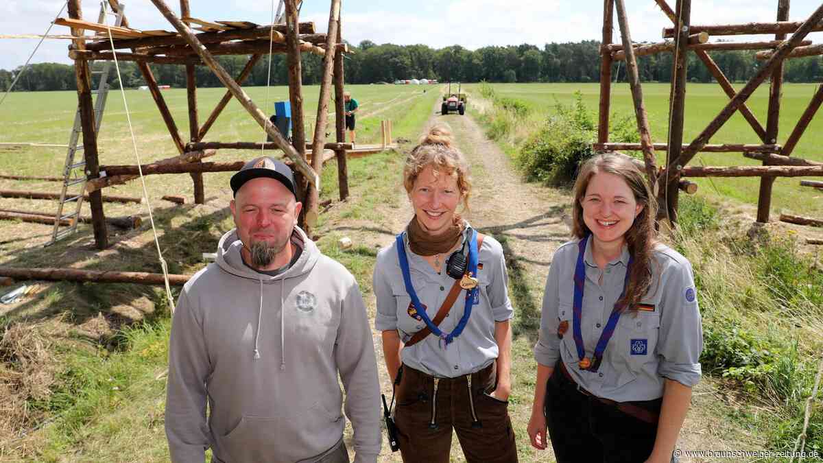 Zeltstadt auf dem Acker: In diesem Wolfsburger Dorf leben bald 5000 Pfadfinder
