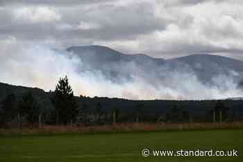 Scottish Government ‘not expecting military support’ to help combat wildfire