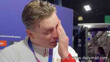 Adam Ramsay-Peaty takes a swipe at his estranged family and says the fallout 'is no fault of my own' - as heartbroken athlete breaks down in tears at the Commonwealth Games