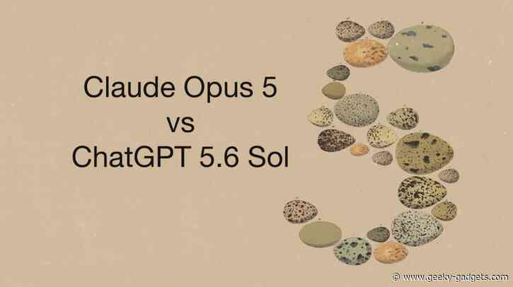 New Claude Opus 5 vs ChatGPT 5.6 Sol: Benchmarks, Pricing and Token Cost Compared