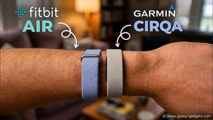 Garmin CIRQA vs Google Fitbit Air: Which Fitness Tracker Suits You Best?