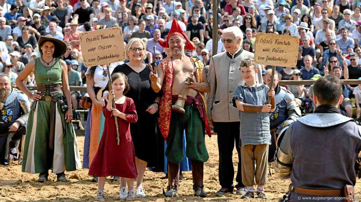 Abschluss der Ritterspiele: Ein Alleskönner wird Gauklerkönig