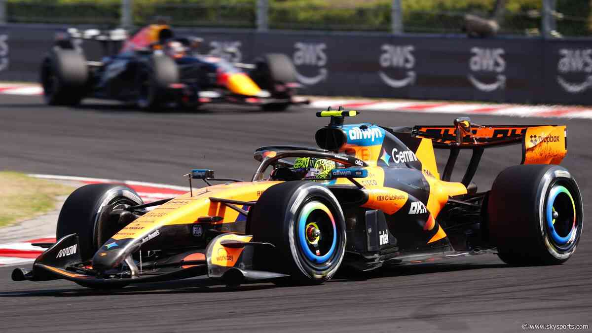 Hungarian GP: Norris wins as Hamilton given five-second time penalty LIVE!