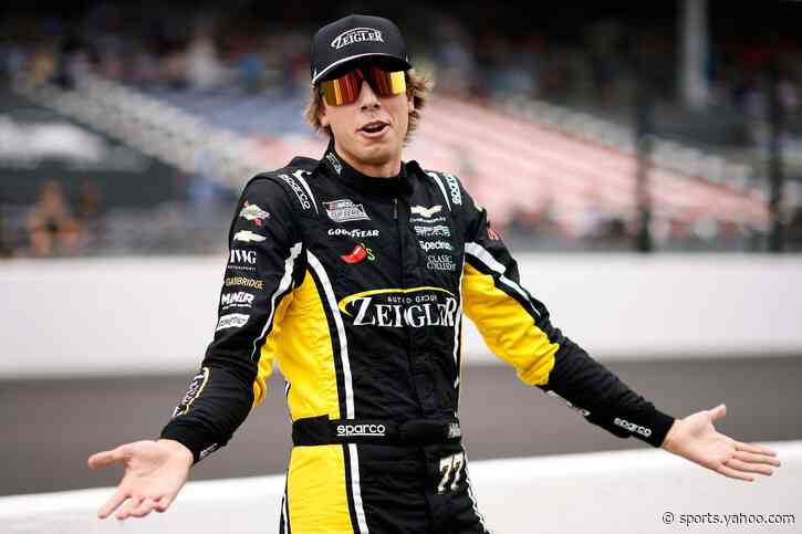 Carson Hocevar's celebration if he wins the Brickyard 400? "Roger Penske would kill me..."