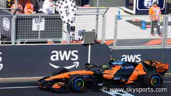 Hungarian GP: Norris wins as Hamilton given five-second time penalty LIVE!