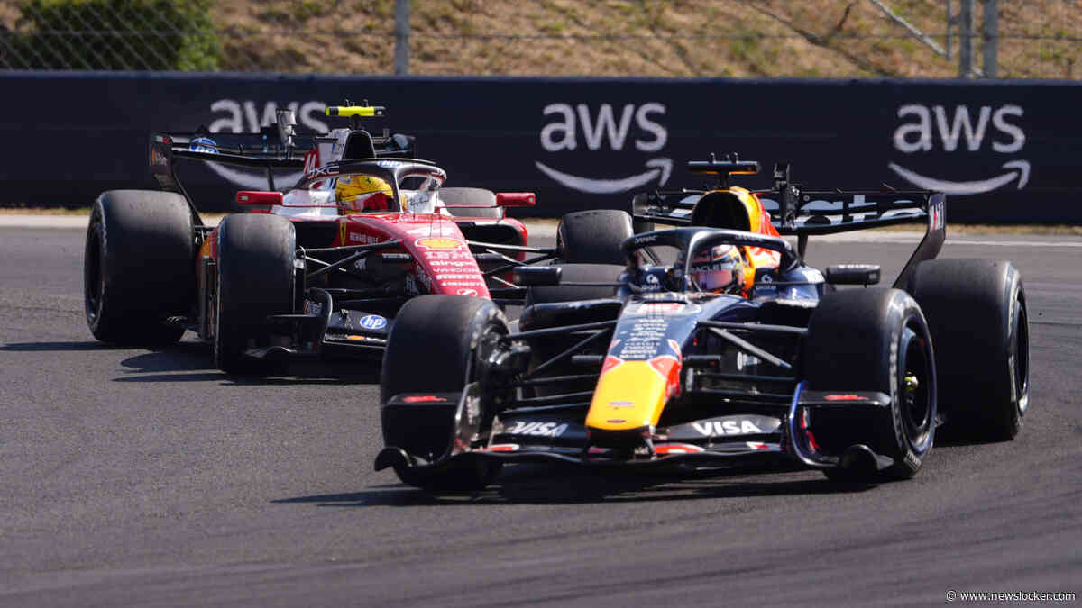 Lando Norris grijpt zege in Hongarije, knokkende Max Verstappen opnieuw naar podium