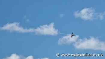 Wales Airshow puts on spectacular displays as it returns for second day