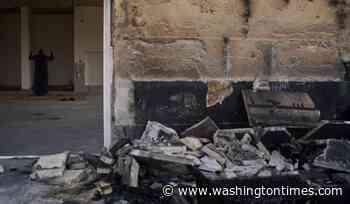 Mosques in West Bank are set on fire during a weekend of settler violence