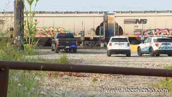 Three dead after driver fleeing traffic stop careens off bridge, strikes train