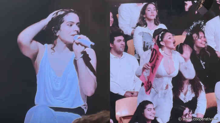 "Que bonito Calama": Rosalía protagonizó divertido momento con eufórica fan
