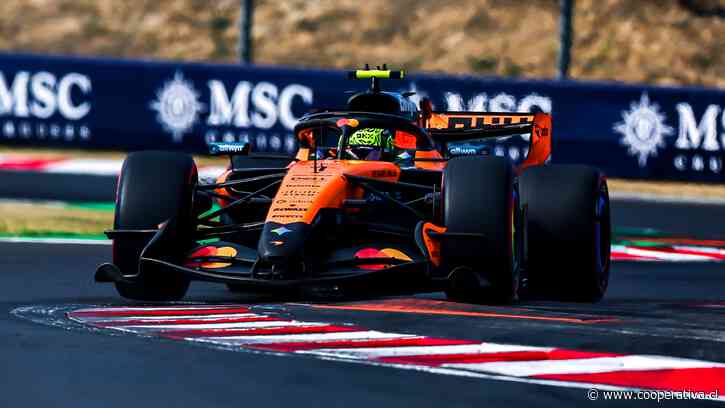 Lando Norris se desahogó en el GP de Hungría con su primer triunfo del año