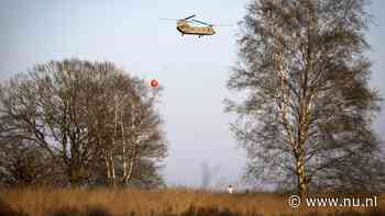 Brandweer probeert het vuur voor te zijn op uitgedroogde Veluwe