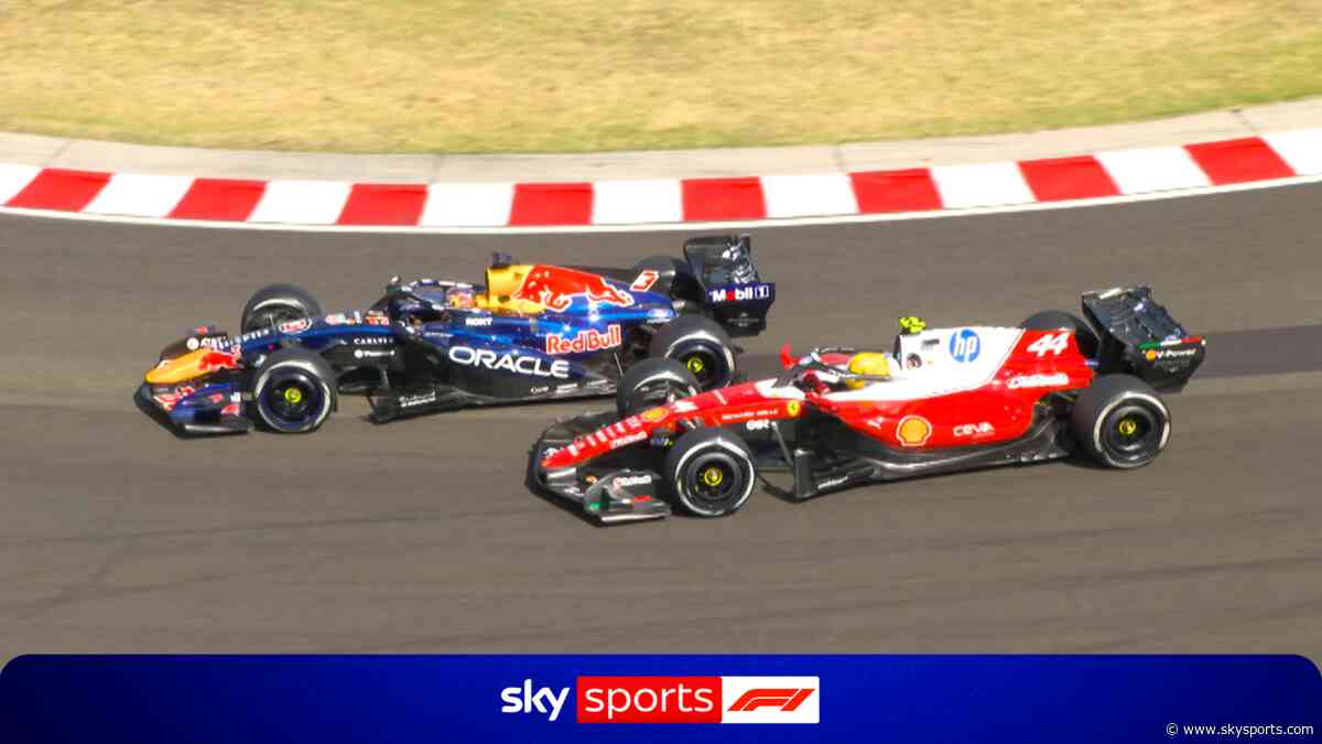 Verstappen shocks Hamilton with stunning overtake!