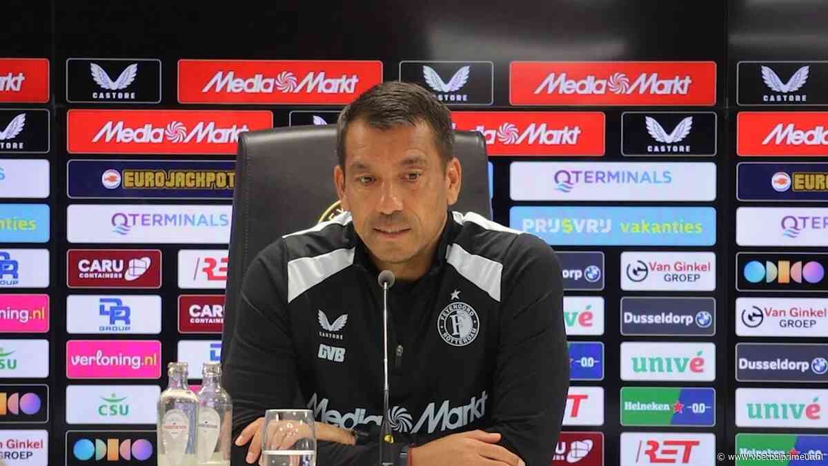 Van Bronckhorst treurt om Feyenoord-exit: 'Dat is vooral voor hem heel jammer'