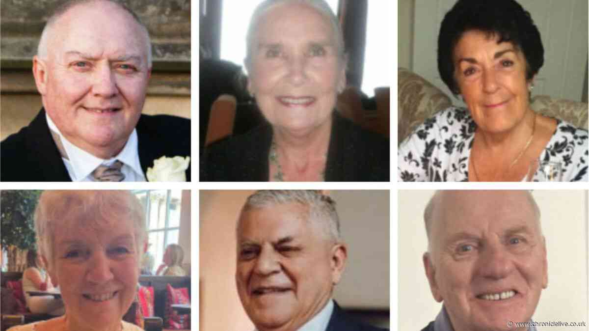 Funeral notices in the Chronicle this week including tributes to a much loved dad who passed away in Turkey