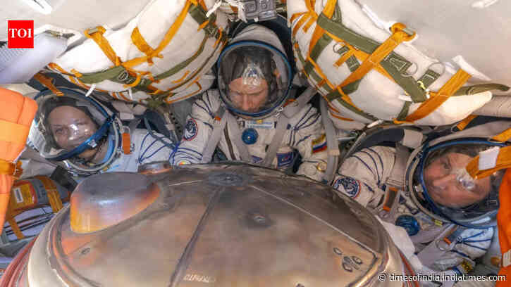 US, Russian astronauts return safely to Earth after 8-month mission aboard ISS