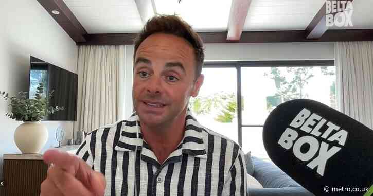 Ant McPartlin mortified after being caught ‘with everything hanging out’ on holiday