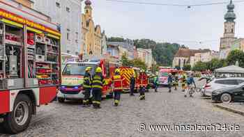 Großeinsatz in Burghausen am Sonntagnachmittag - das steckt dahinter