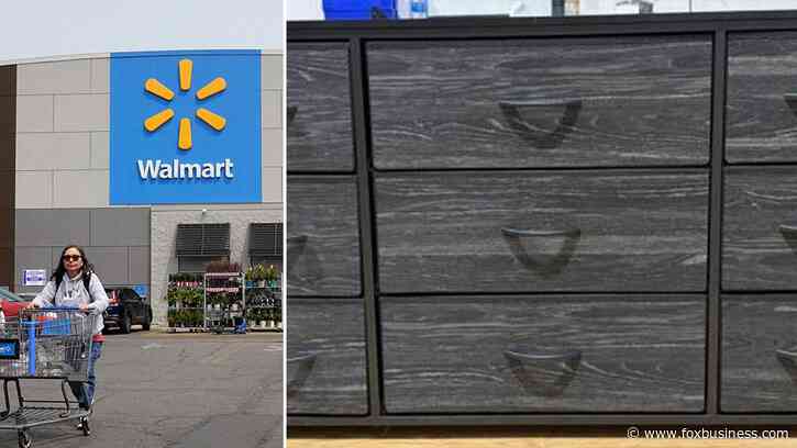 Walmart recalls over 16,000 dressers that violate federal safety law due to potentially deadly hazard