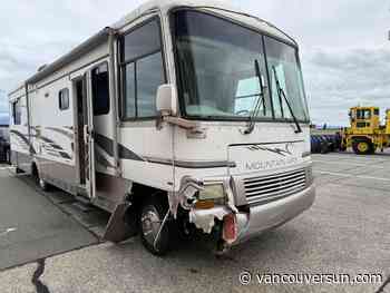 'We just got a random vehicle in the middle of the runway': Motor home crashes through fence at Abbotsford airport