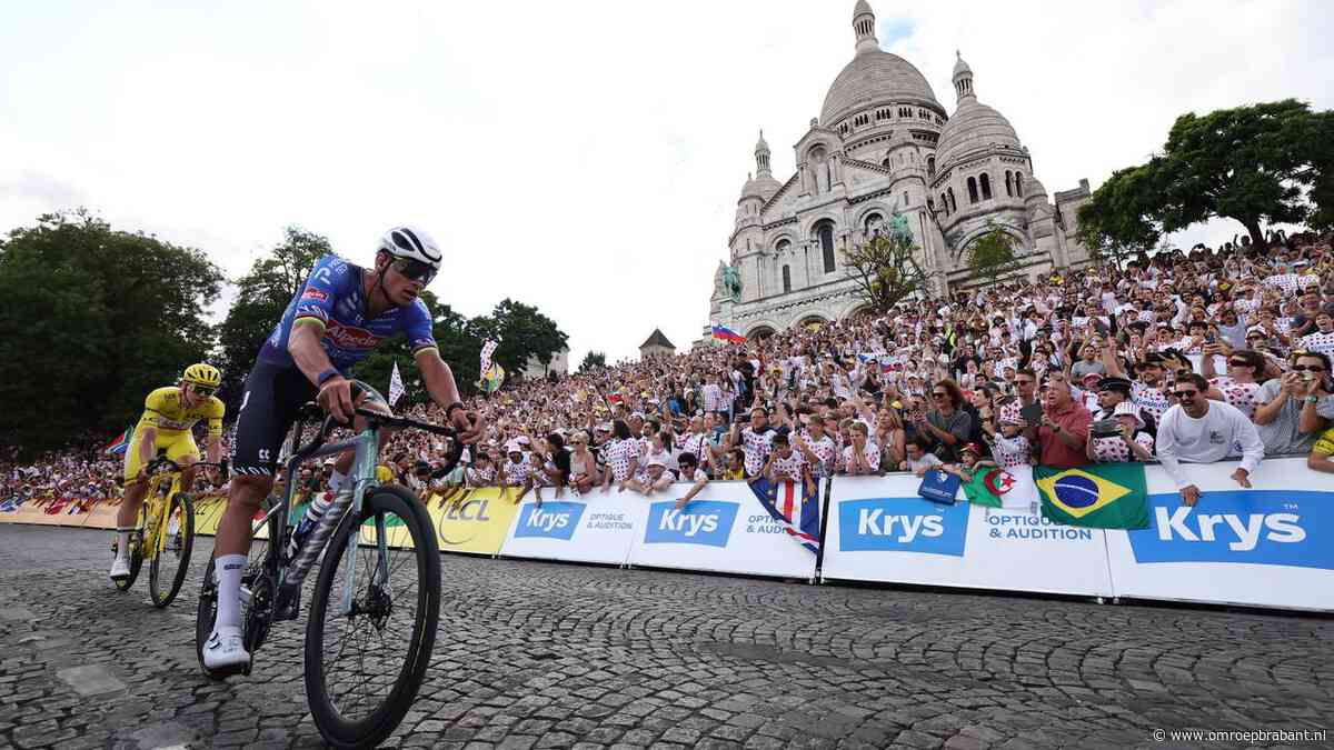 Mathieu van der Poel boekt in slotetappe op Champs-Élysées tweede ritzege
