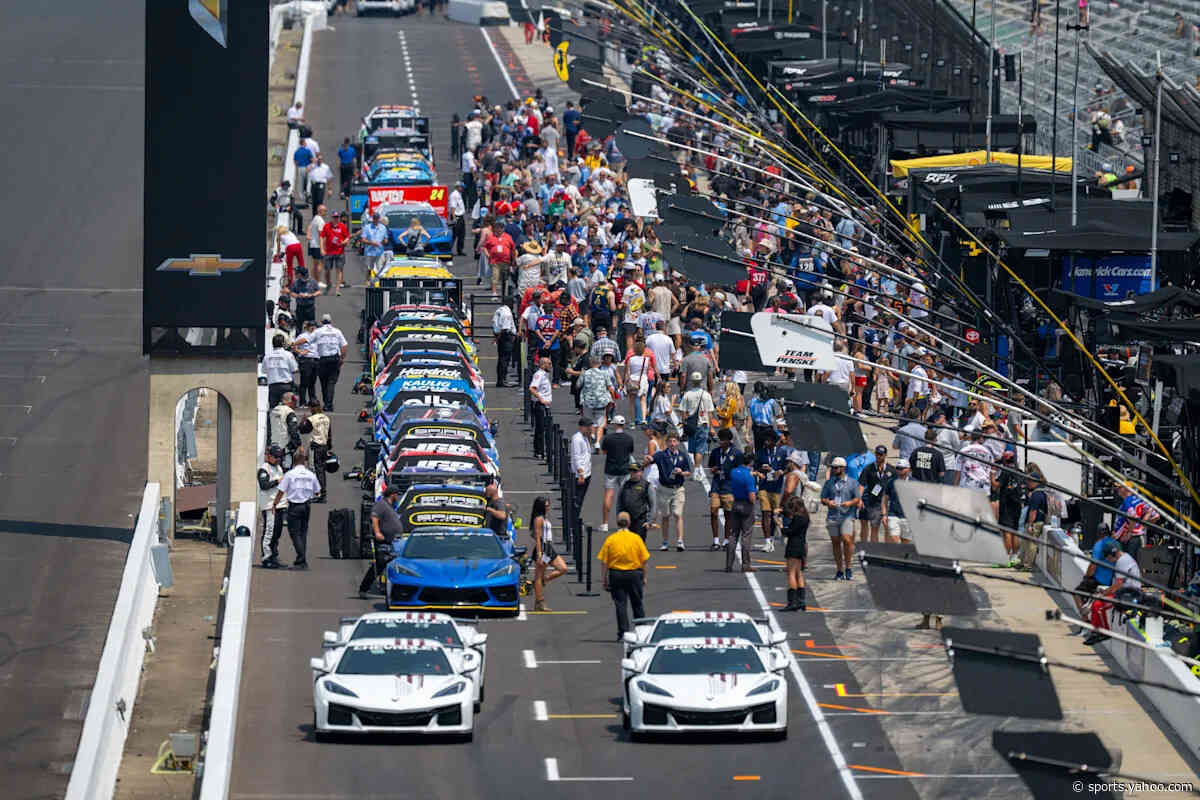 NASCAR at Indianapolis Brickyard 400 live leaderboard updates: Race is underway