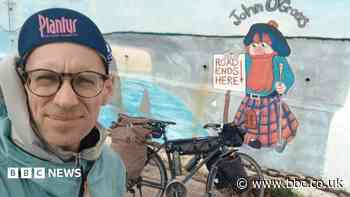 Man who cycled length of Britain has bike stolen