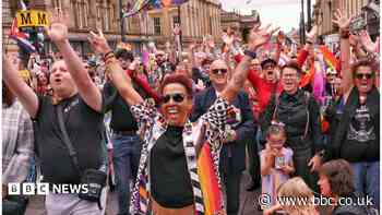 Dame Kelly Holmes joins city's Pride celebrations