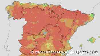 Spain fire risk worsens next week as maps show ‘extreme’ warnings