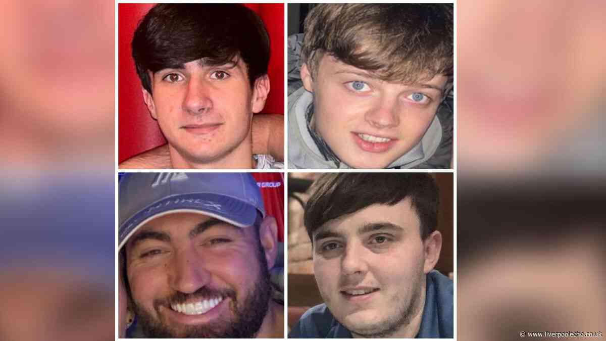 Four young lives lost, four shattered families and a community in shock