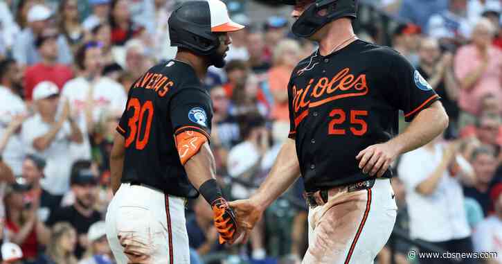 Beavers' 9th-inning hit gives the Orioles a 3-2 victory over the Braves