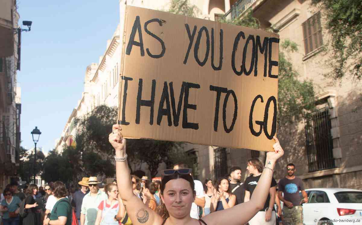 Erneut Protest gegen Massentourismus auf Mallorca