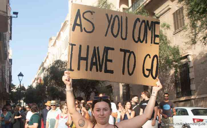 Erneut Protest gegen Massentourismus auf Mallorca