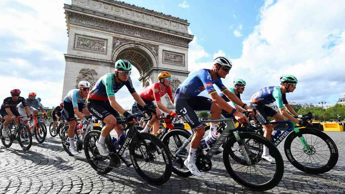 Mathieu van der Poel dacht al jaar aan winnen in Tour op de Champs-Élysées