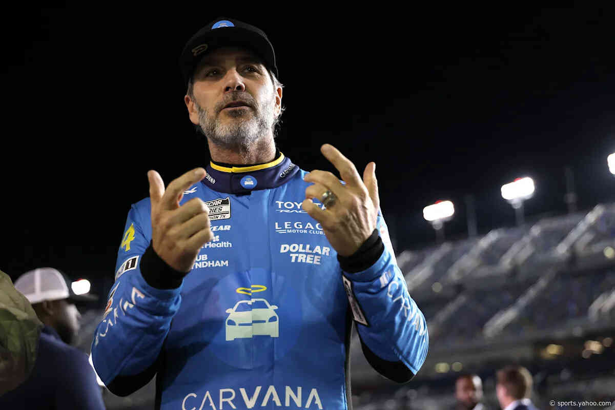 Jimmie Johnson's NASCAR car number announced for 2027 Daytona 500, his last race