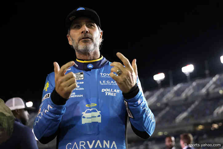 Jimmie Johnson's NASCAR car number announced for 2027 Daytona 500, his last race