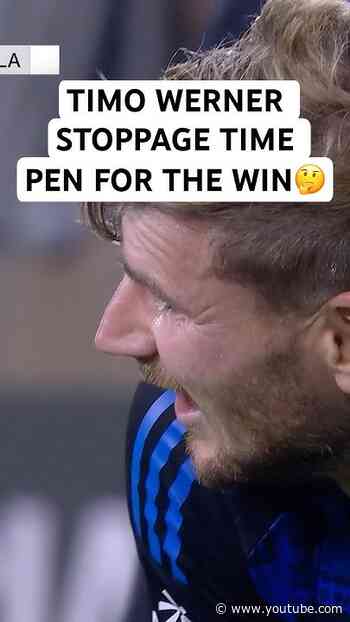 Marcinkowski PENALTY SAVE🧤 in stoppage time for LA Galaxy!!
