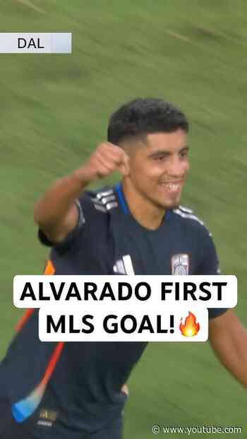 What hit for a DEBUT GOAL👏 Alejando Alvarado!!