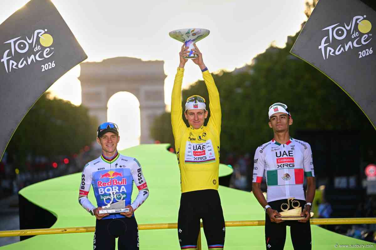 Tadej Pogacar confirms status as a cycling great with record-equaling fifth Tour de France title