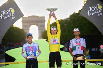 Tadej Pogacar confirms status as a cycling great with record-equaling fifth Tour de France title
