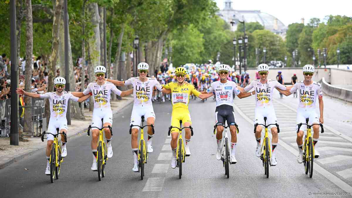 Meesterlijke Tadej Pogacar leek na verlies ploegentijdrit en virus in ploeg kwetsbaar in Tour, maar heerst van Barcelona tot Parijs