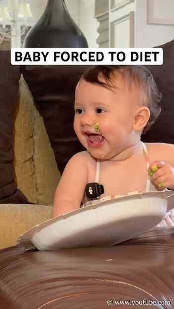 Tried Putting Baby on a Diet, Biggest Mistake Ever #ParentingFail #BabyComedy #Shorts