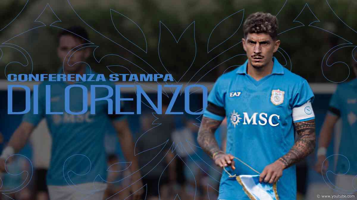 LIVE | La conferenza stampa di Giovanni Di Lorenzo